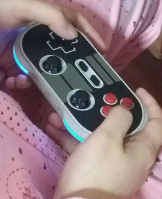 8Bitdo NES30 PRO Wireless Bluetooth Controller Gamepad for iOS /Android/PC/ Nintendo Switch - Black + Gray