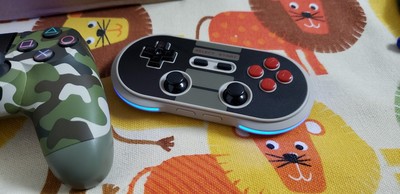 8Bitdo NES30 PRO Wireless Bluetooth Controller Gamepad for iOS /Android/PC/ Nintendo Switch - Black + Gray