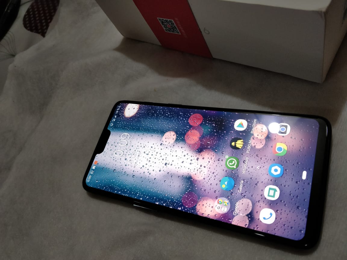 Oneplus 6 6.28インチ6GB 64GBスマートフォンミラーブラック