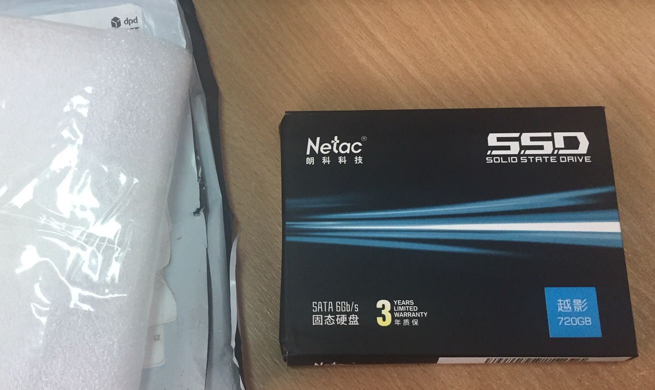 Netac N600S 720GB SSD 2.5 Inch Solid State Drive Blue