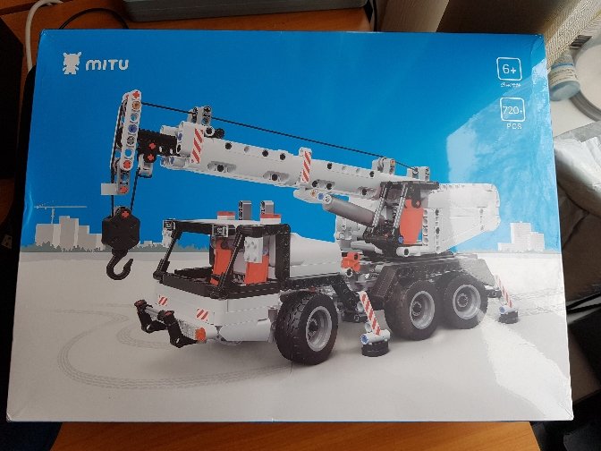 xiaomi mitu building blocks mobile engineering crane