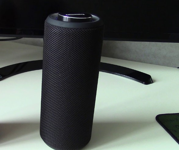 Tronsmart Element T6 Plus Portable Bluetooth 5.0 Speaker with 40W Max Output, Deep Bass, IPX6 Waterproof, TWS - Black