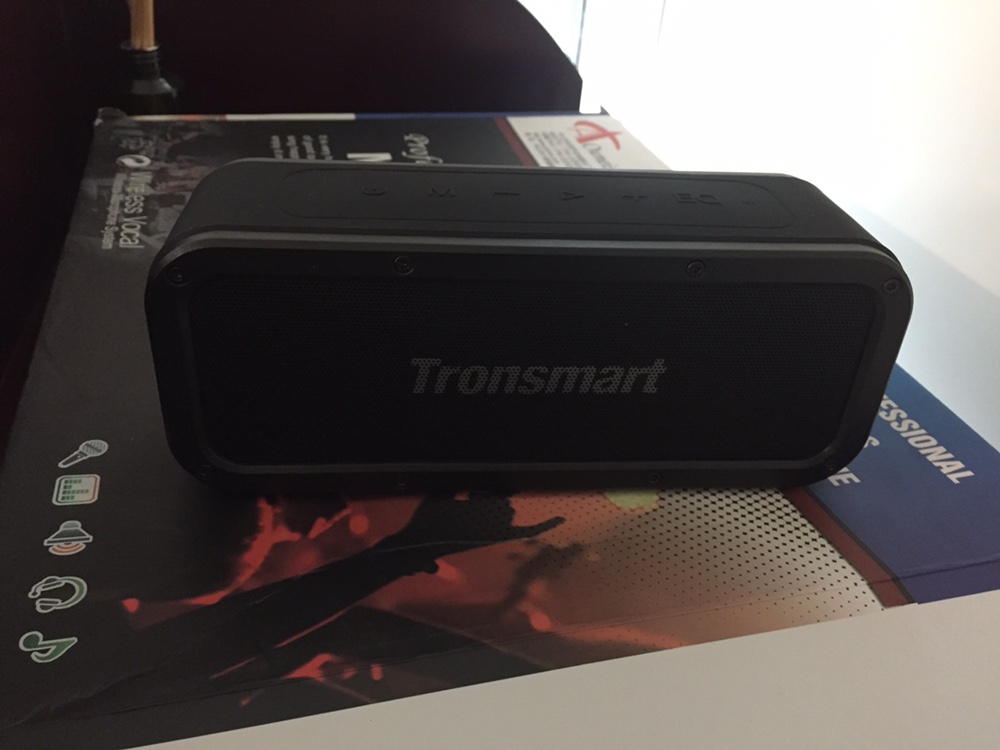 Tronsmart Force SoundPulse™ 40W Bluetooth 5.0 Speaker Siri IPX7 Water Resistant TWS &amp; NFC 15 Hours Playtime
