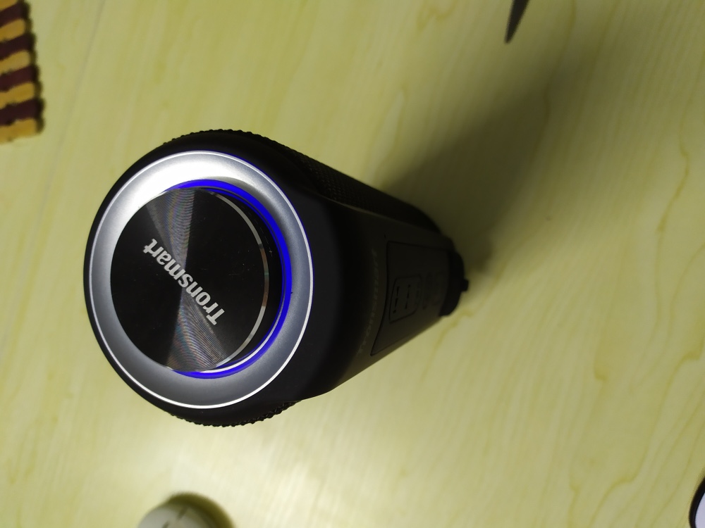 Tronsmart Element T6 Plus Portable Bluetooth 5.0 Speaker with 40W Max Output, Deep Bass, IPX6 Waterproof, TWS - Black