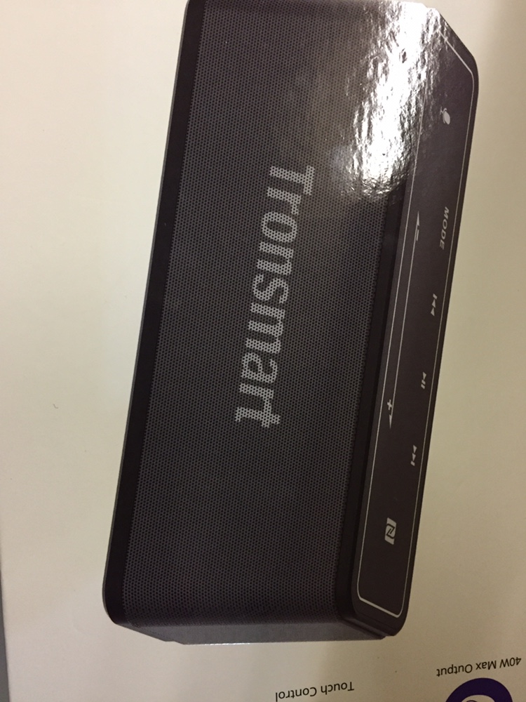 Tronsmart Element Mega SoundPulse™ Bluetooth 5.0 Speaker with Powerful 40W Max Output 3D Digital Sound TWS Intuitive Touch Control  - Black