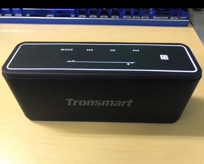 Tronsmart Element Mega SoundPulse™ Bluetooth 5.0 Speaker with Powerful 40W Max Output 3D Digital Sound TWS Intuitive Touch Control  - Black