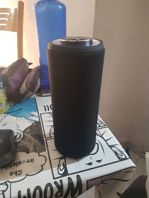 Tronsmart Element T6 Plus Portable Bluetooth 5.0 Speaker with 40W Max Output, Deep Bass, IPX6 Waterproof, TWS - Black