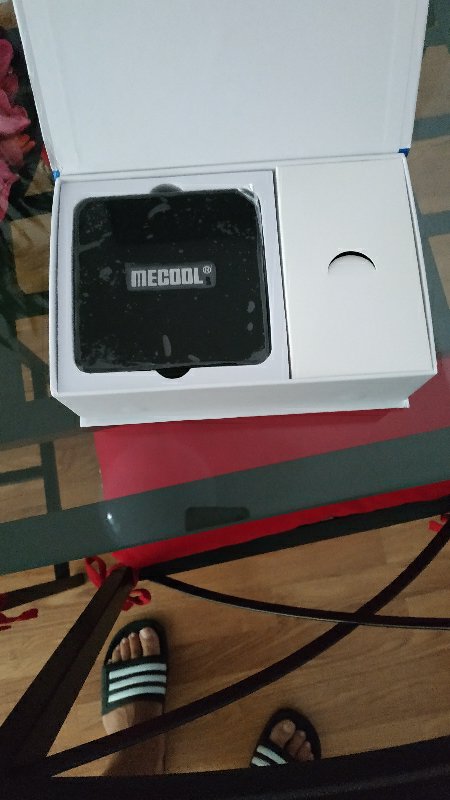 MECOOL KM3 Google Certified Amlogic S905X2 Android TV 9.0 OS 4GB DDR4 64GB eMMC YouTube 4K TV Box  with Voice Remote Dual Band WiFi LAN Bluetooth USB 3.0