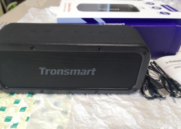 Tronsmart Force SoundPulse™ 40W Bluetooth 5.0 Speaker Siri IPX7 Water Resistant TWS &amp; NFC 15 Hours Playtime