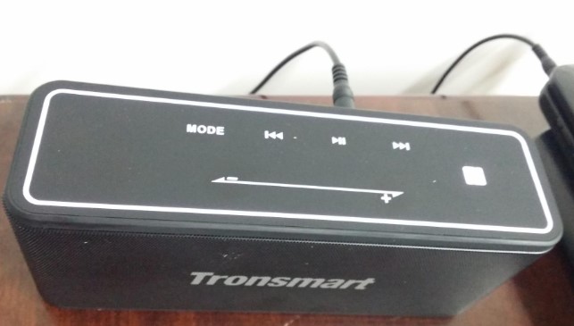 Tronsmart Element Mega SoundPulse™ Bluetooth 5.0 Speaker with Powerful 40W Max Output 3D Digital Sound TWS Intuitive Touch Control  - Black