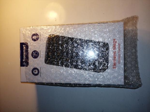 Tronsmart Element Mega SoundPulse™ Bluetooth 5.0 Speaker with Powerful 40W Max Output 3D Digital Sound TWS Intuitive Touch Control  - Black