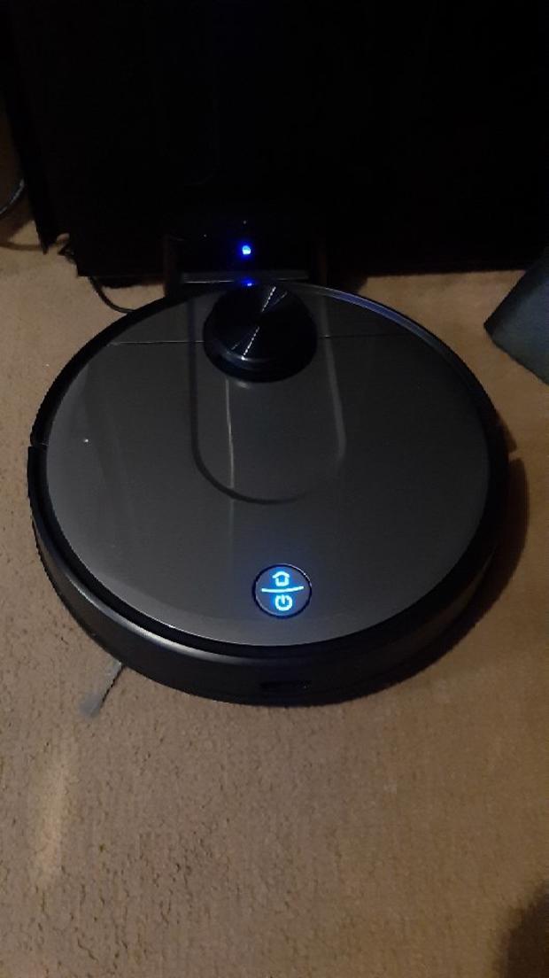 Xiaomi VIOMI V2 Pro Vacuum Cleaner 2 in 1 Sweeping Mopping 2100Pa LDS Laser Navigation Intelligent Electric Control Tank EU Plug - Gray