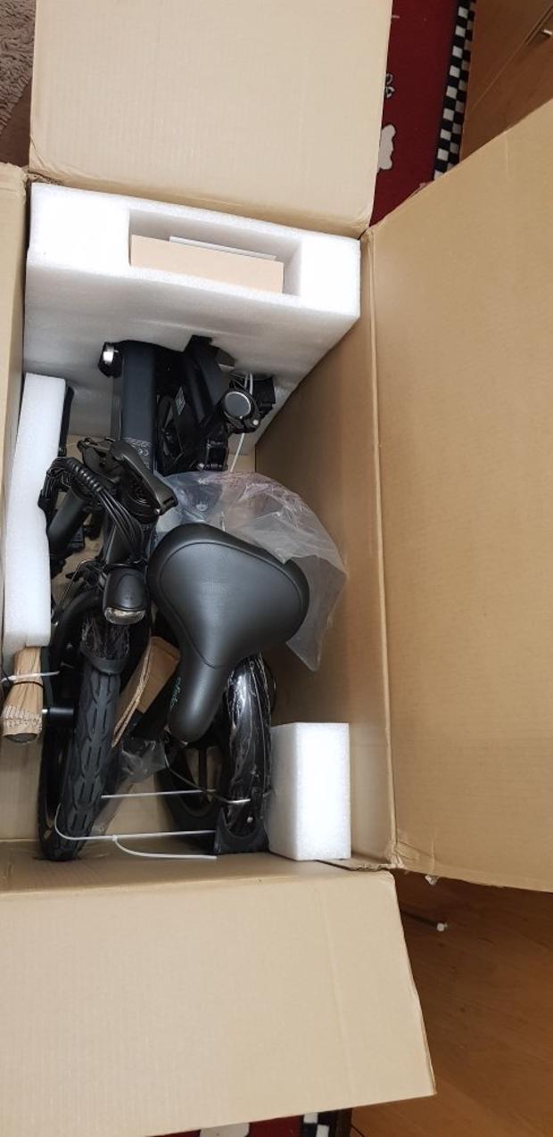 FIIDO D2S Folding Moped Electric Bike Gear Shifting Version City Bike Commuter Bike 16-inch Tires 250W Motor Max 25km/h SHIMANO 6 Speeds Shift 7.8Ah Battery - Dark Gray