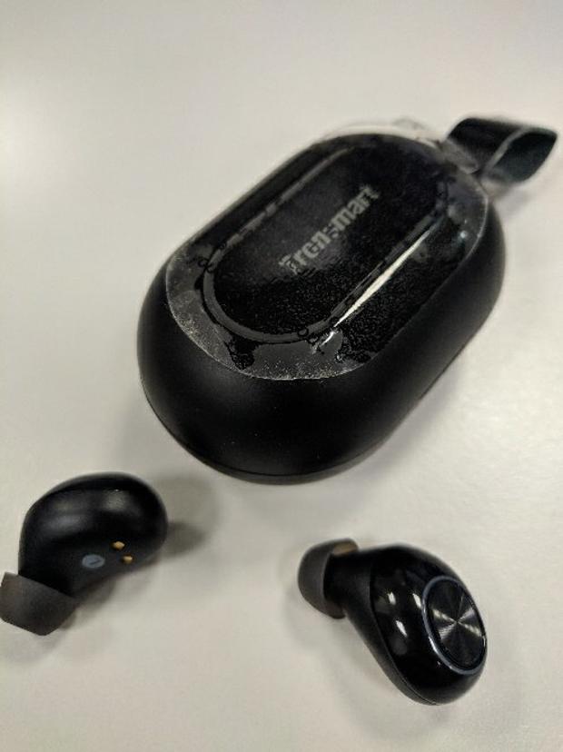 Tronsmart Spunky Beat Bluetooth 5.0 TWS CVC 8.0 Earbuds Qualcomm QCC3020 Independent Usage aptX/AAC/SBC 24H Playtime Siri Google Assistant IPX5