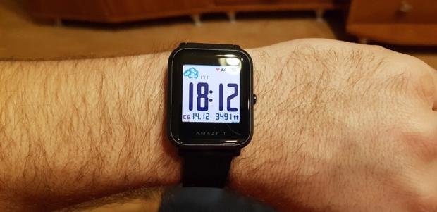 Xiaomi Huami Amazfit Bip IP68 Sports Smartwatch Bluetooth 4.0 GPS Glonass 45 Days Standby Global ROM - Black