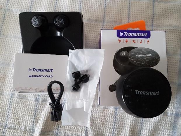 Tronsmart Spunky Pro Bluetooth 5.0 TWS Earbuds Wireless Charging IPX5 Water Resistant