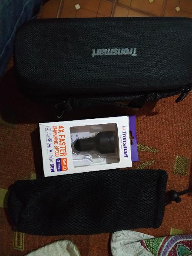 Tronsmart Quick Charge 3.0 36W 2 Ports Type A USB Car Charger for Quick Charge 3.0 and 2.0 Compatible Device