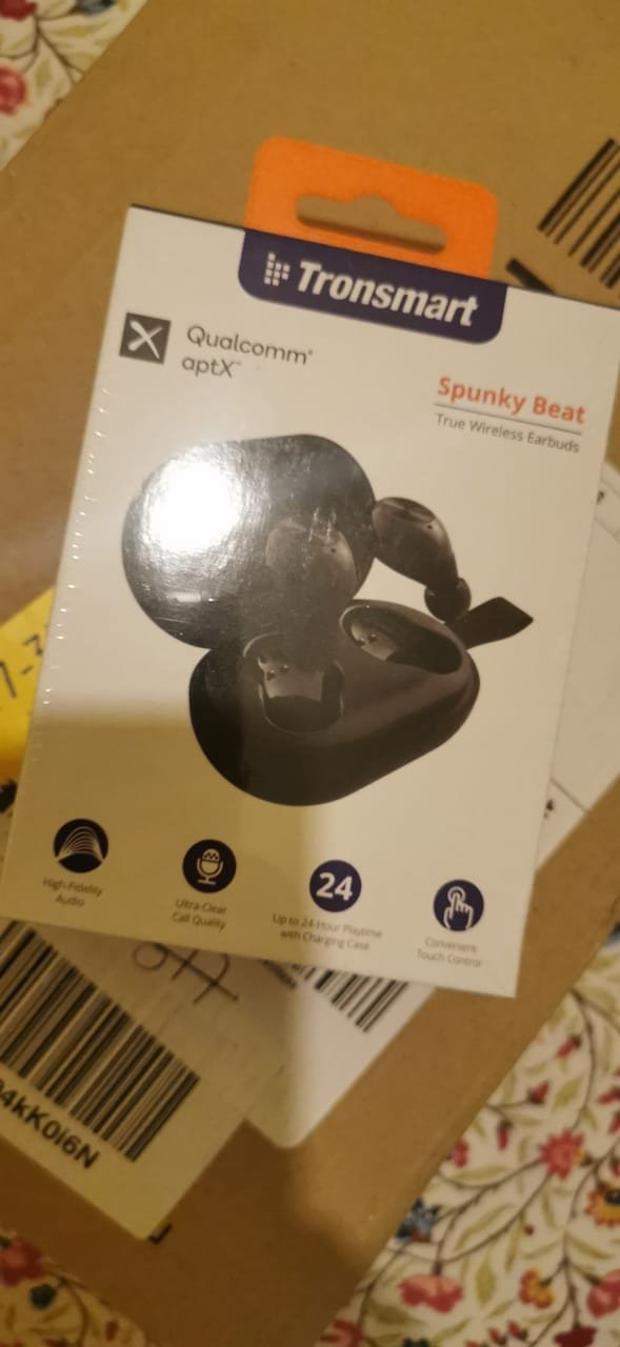 Tronsmart Spunky Beat Bluetooth 5.0 TWS CVC 8.0 Earbuds Qualcomm QCC3020 Independent Usage aptX/AAC/SBC 24H Playtime Siri Google Assistant IPX5