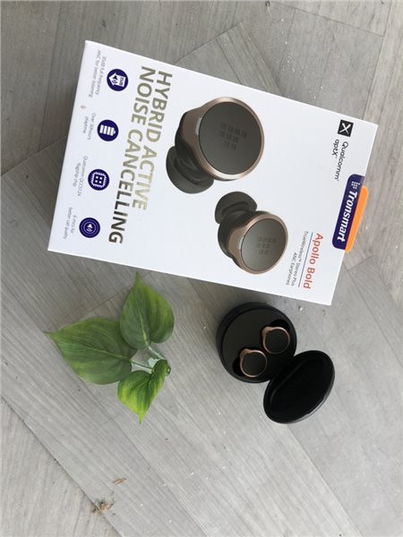 Tronsmart Apollo Bold ANC TWS Earbuds 360 Degrees Hybrid Active Noise Cancelling Qualcomm QCC5124 aptX AAC SBC APP Control IP45