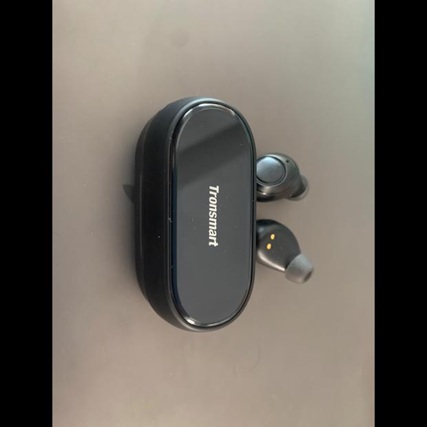 Tronsmart Onyx Free UV Sterilization TWS Earbuds Qualcomm QCC3020 IPX7 Qualcomm aptX Mono/Stereo Mode Pop Up Pairing  Voice Assistant