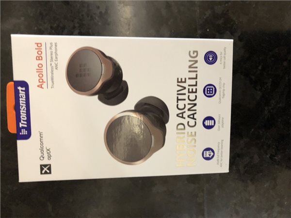 Tronsmart Apollo Bold ANC TWS Earbuds 360 Degrees Hybrid Active Noise Cancelling Qualcomm QCC5124 aptX AAC SBC APP Control IP45