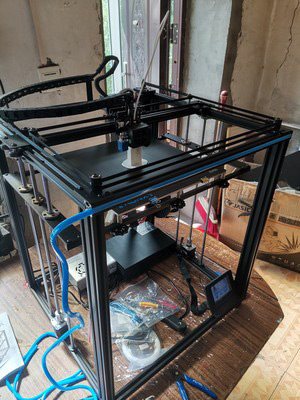 TRONXY X5SA 3D Printer Rapid Assembly DIY Kit Printing Size 330*330*400mm Auto Leveling Filament Sensor Resume Print Cube Full Metal Square with 3.5 inch Touch Screen