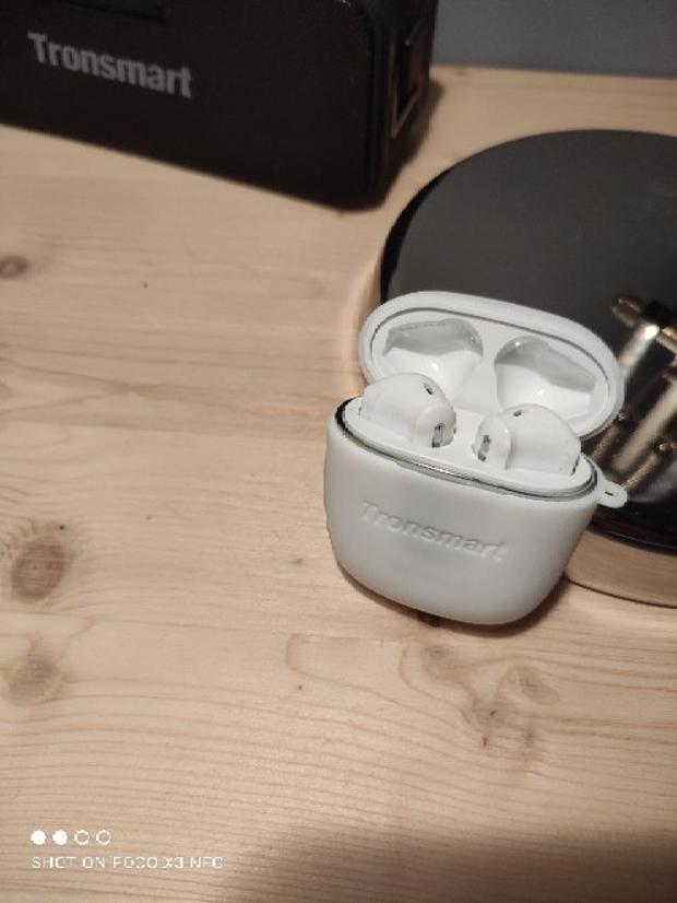 Tronsmart Onyx Ace Bluetooth 5.0 TWS Earphones 4 Microphones Qualcomm QCC3020 Independent Usage aptX/AAC/SBC 24H Playtime Siri Google Assistant IPX5 - White