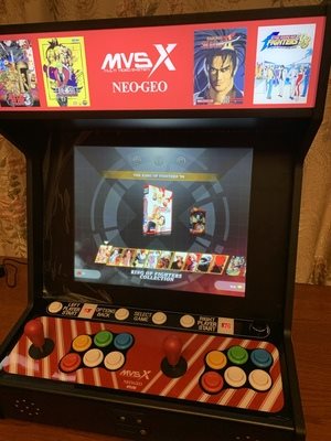 snk mvsx arcade machine