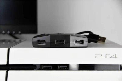 GameSir LeadJoy VX2 AimBox Multi-Platform Console Adapter Built-in 3.5mm Audio Jack Compatible with Xbox One/PlayStation4