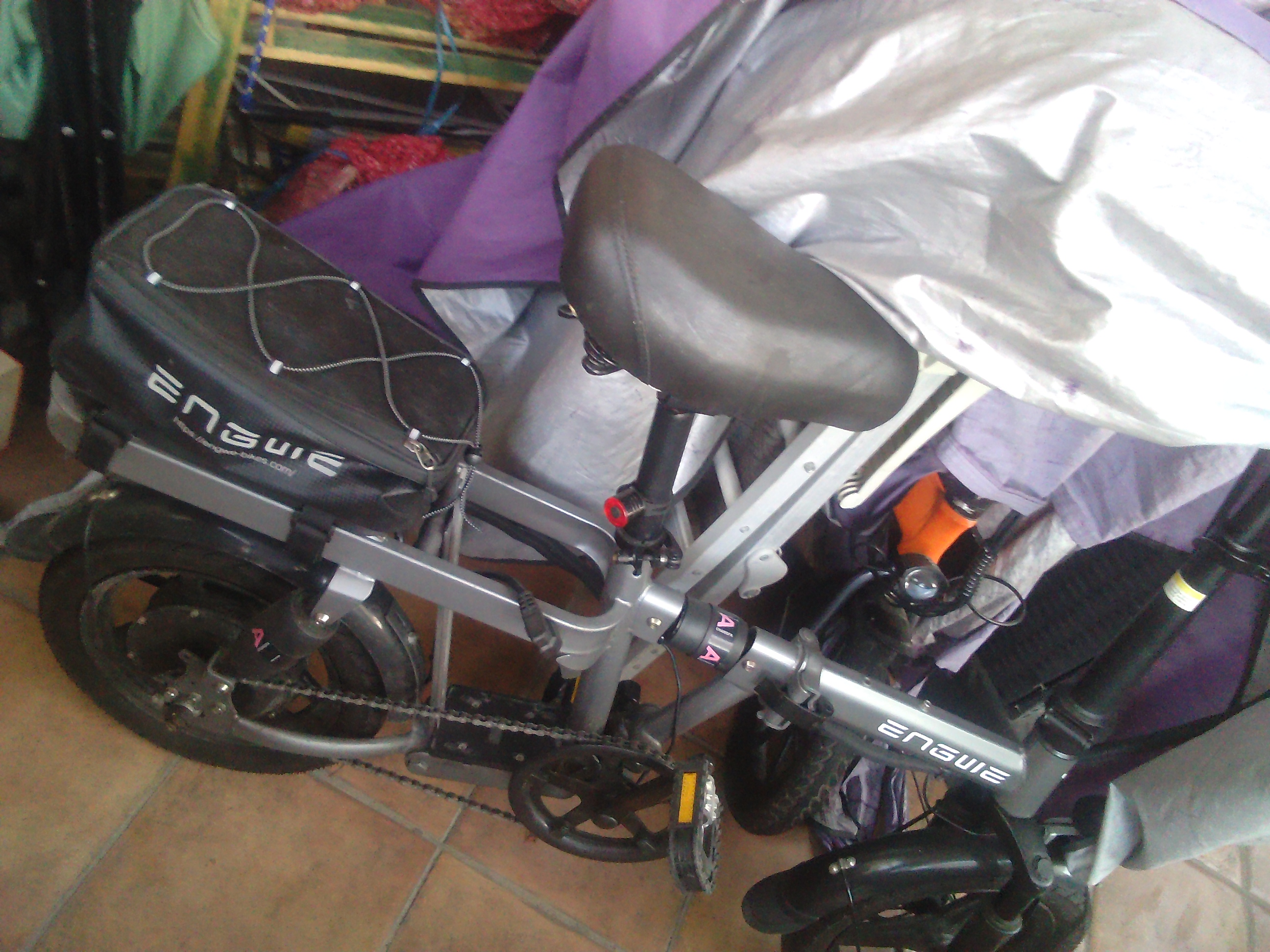 ENGWE Bike Trunk Bag Bicycle Rack Rear Carrier Bag 7L