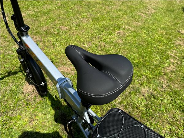 ENGWE P20 20 inch Folding Electric Bike, 250W Silent Motor Torque Sensor, Carbon Belt 36V 9.6Ah Battery 100km range,25km/h Max Speed, Dual Disc Brake, 18.5kg Light Weight Turn Signal - Green