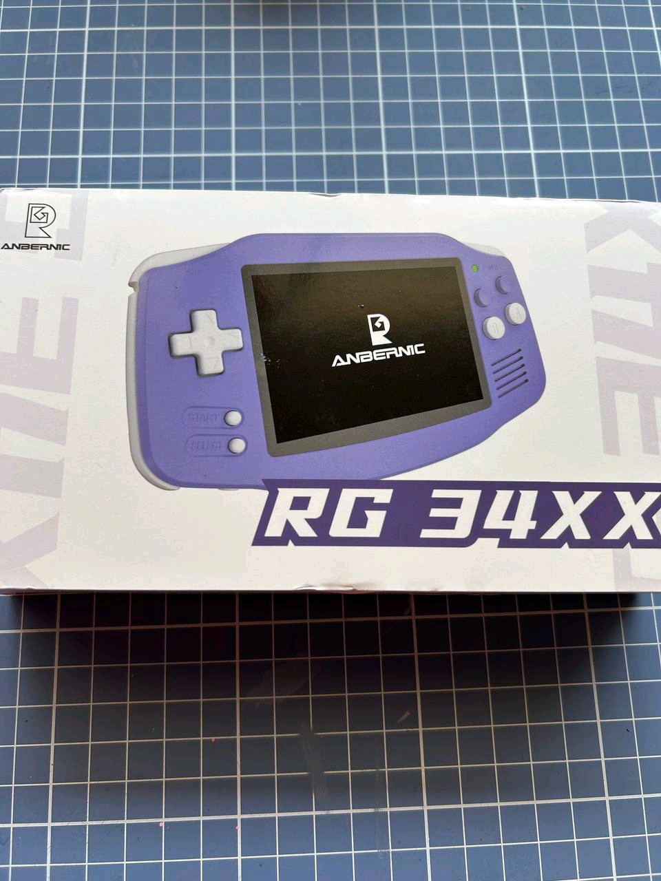 ANBERNIC RG34XX Game Console 32GB+64GB Glacier