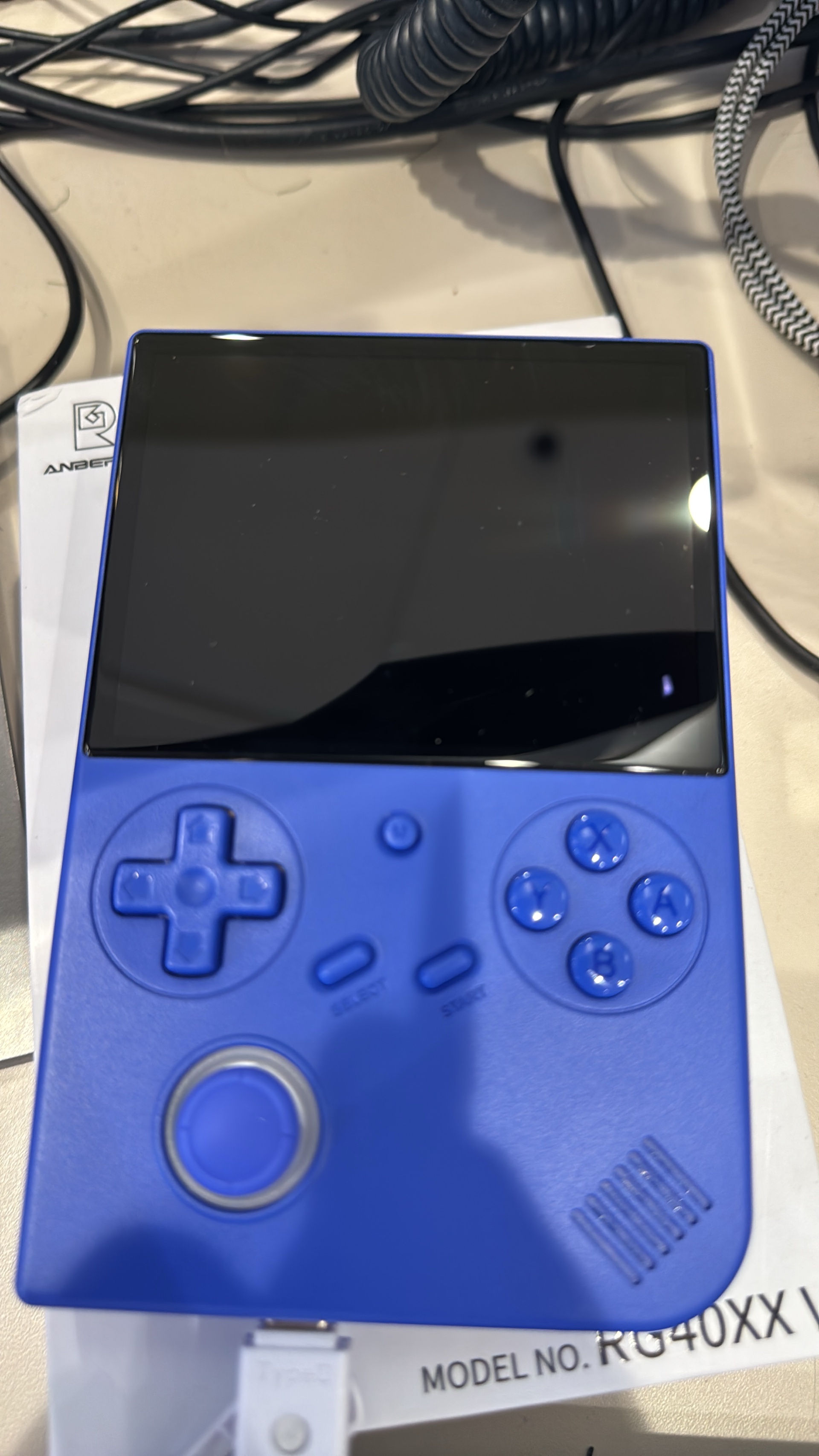 ANBERNIC RG40XXV Game Console White